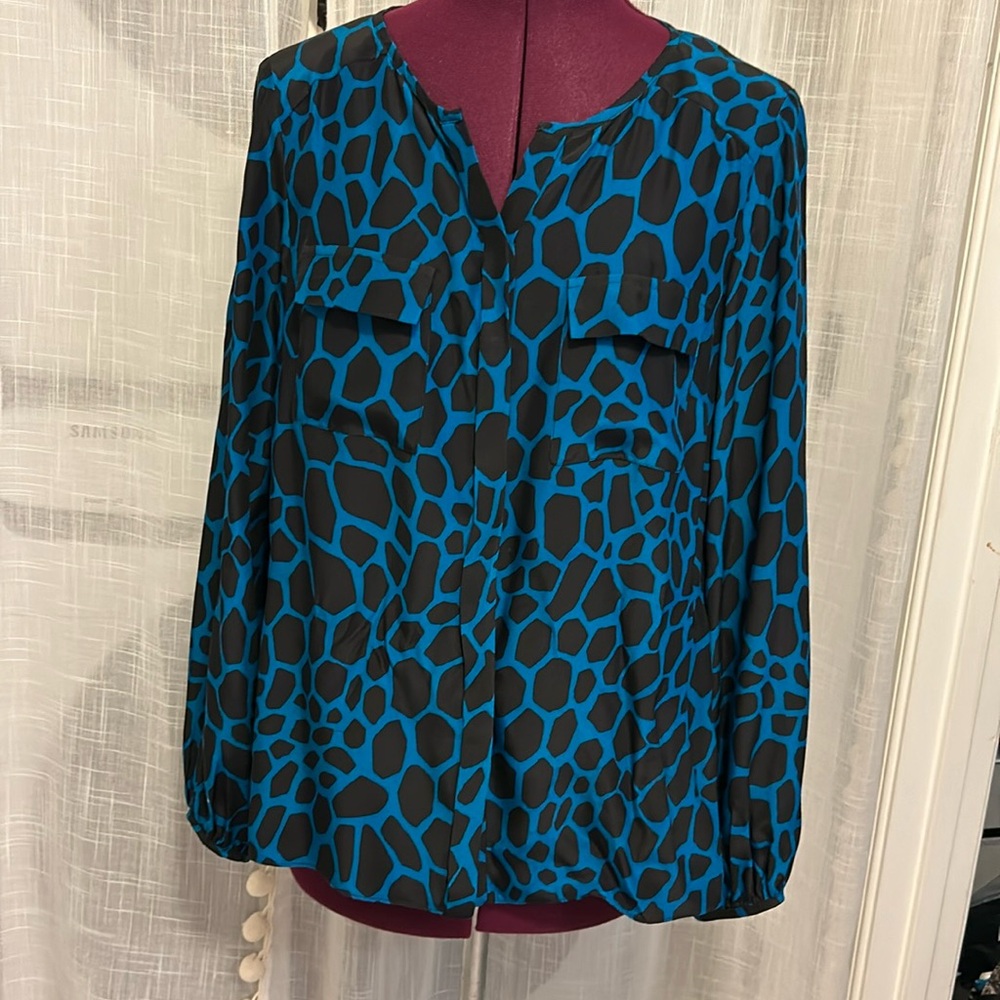 Alex and Trixie silk blouse